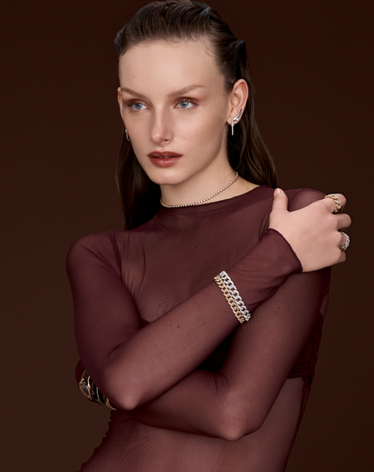 color: White Gold; color: Rose Gold