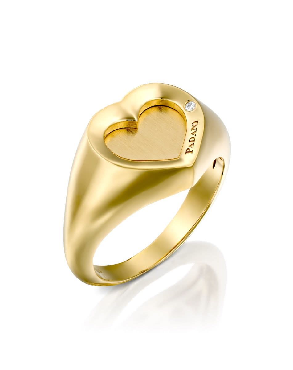 Heart Singnet Ring – Padani