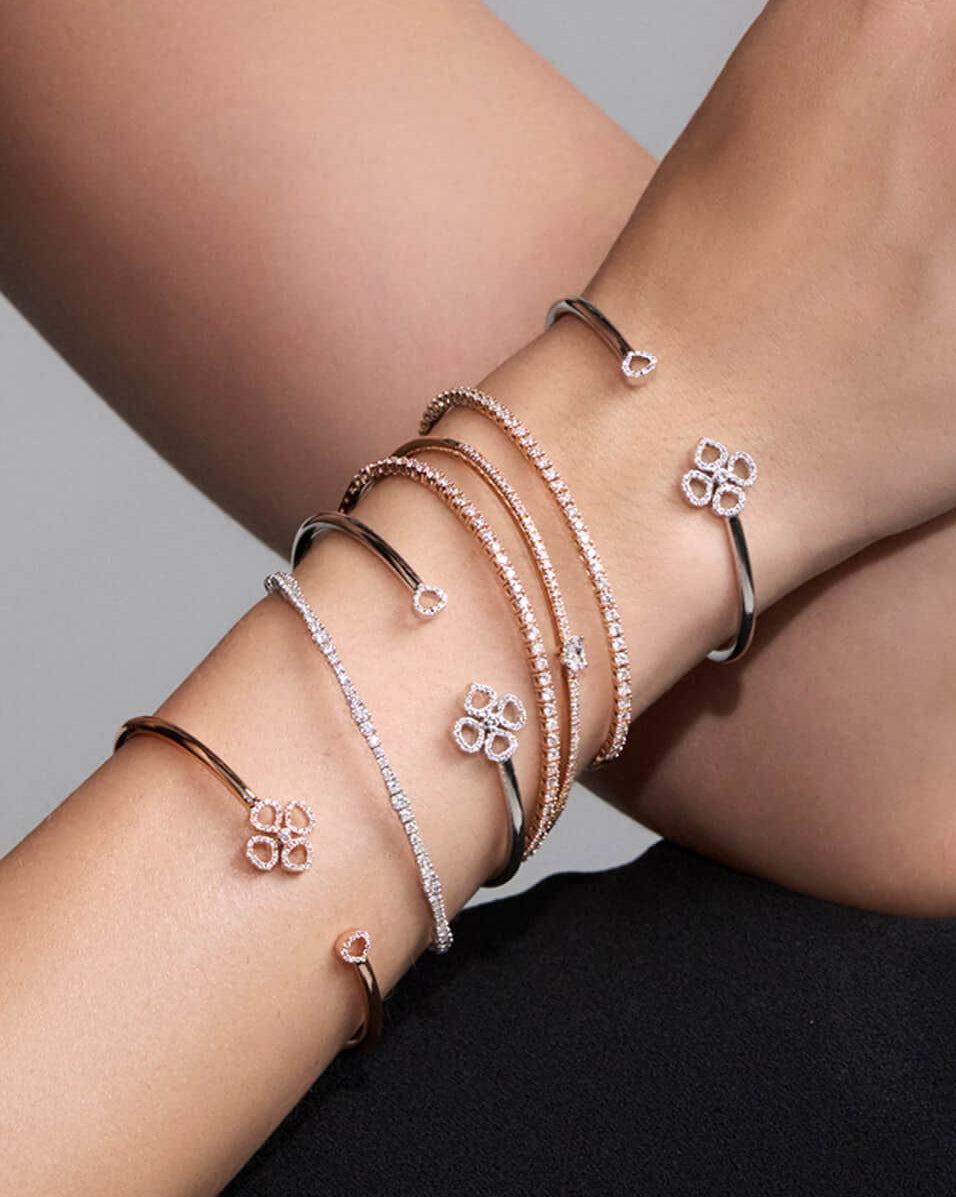 color: Rose Gold; White Gold; Yellow Gold