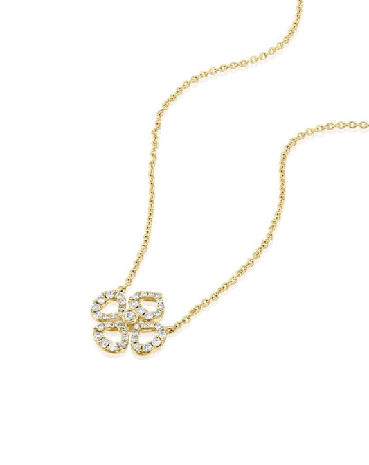 Mini Violetto Contour Diamond Necklace