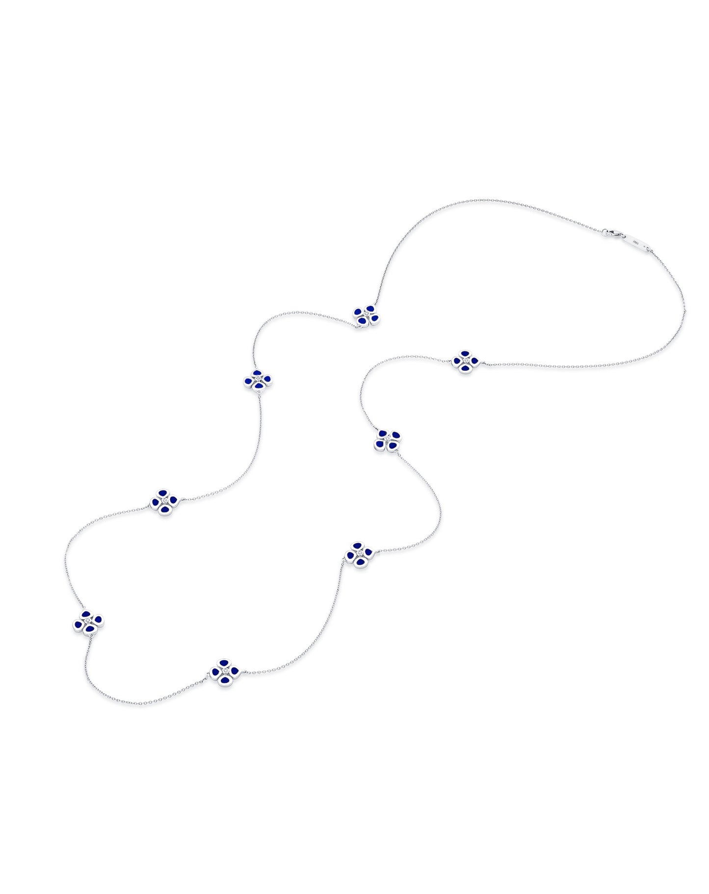 סוטואר 8 פרחי ויולטו אמייל כחול