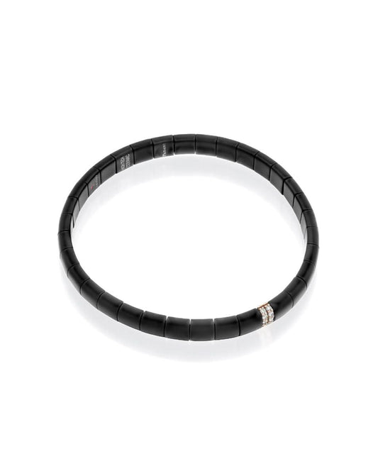 Roberto Demeglio Bracelet Set with Two Brown Diamond Bars