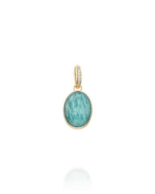 Medium Nanis Boules Amazonite Pendant