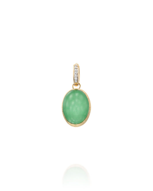 Large Nanis Boules Jadeite Pendant