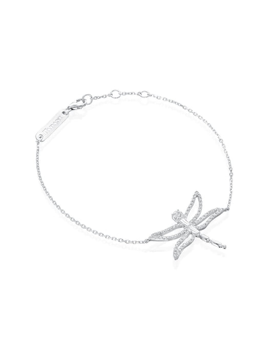 Diamonds Dragonfly Bracelet