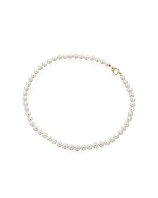 שרשרת ויולטו פנינים – 7 מ