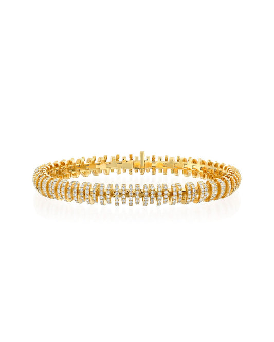 Degrada diamond bracelet in 18k gold