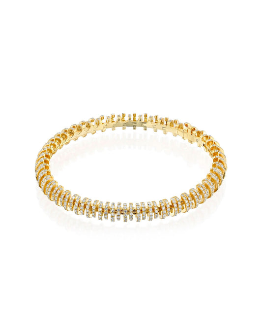 Degrada diamond bracelet in 18k gold