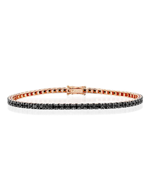 Tennis Bracelet Black Diamonds - 0.040