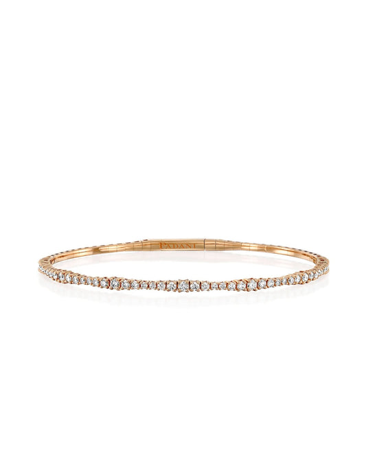 Flexibale Tennis Bracelet - 0.82 CT