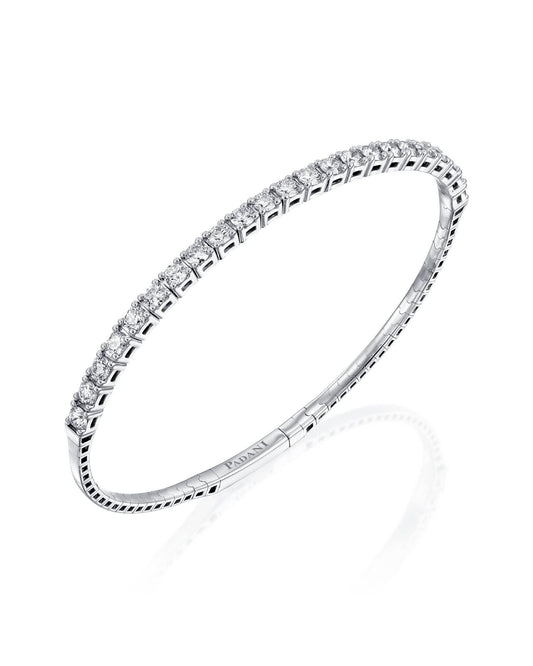 Flexibale Tennis Bracelet - 2.42 CT