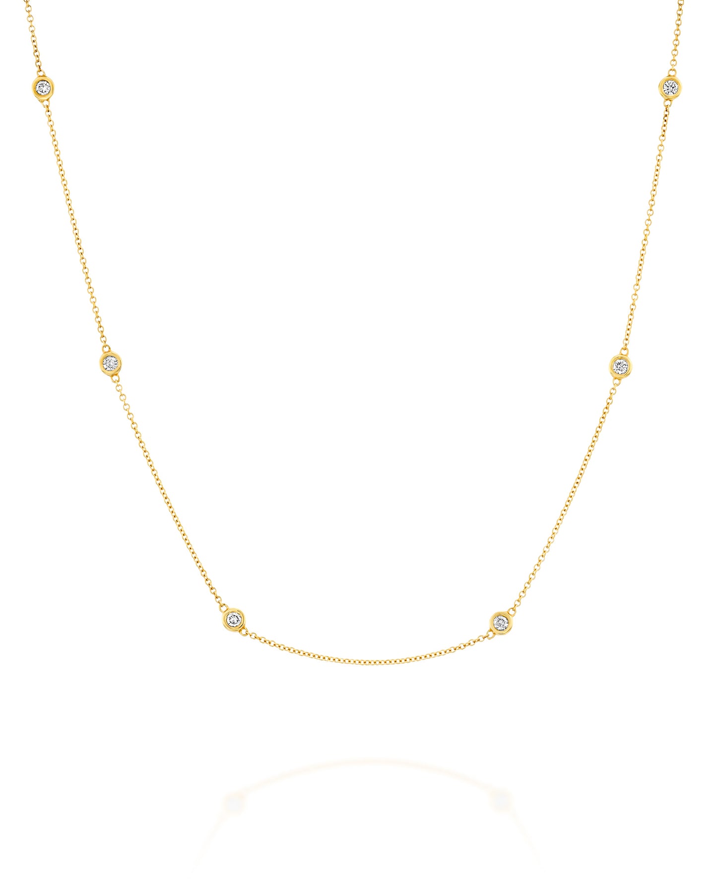 9/3 DIAMOND STREAMS NECKLACES