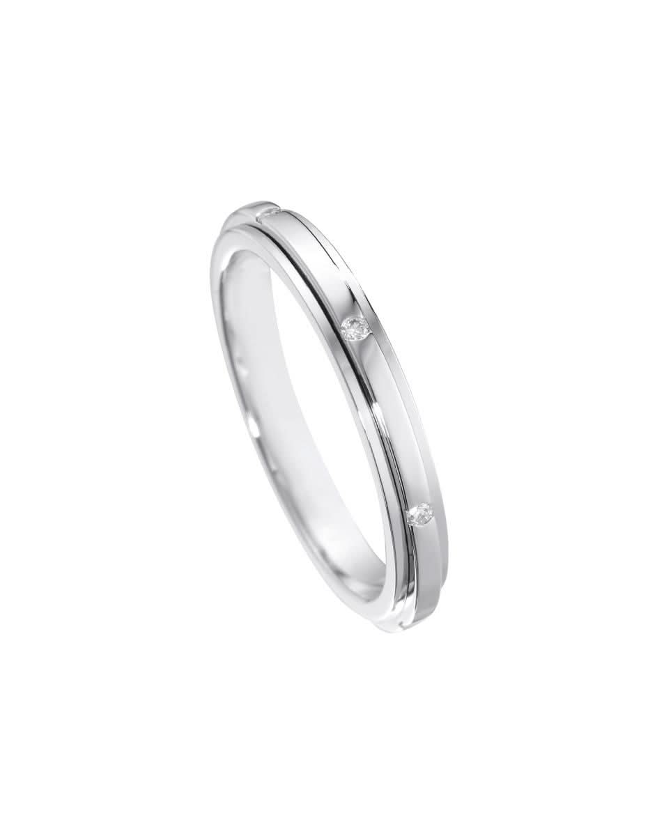 Possession open ring set with diamonds – Padani