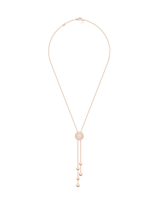 שרשרת POSSESSION בשילוב יהלומים וכדורי זהב