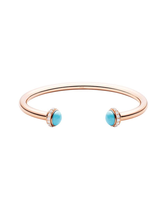 Possession Open Bangle Set with Turquoise Stones