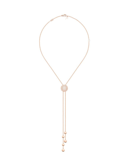 שרשרת POSSESSION בשילוב יהלומים וכדורי זהב