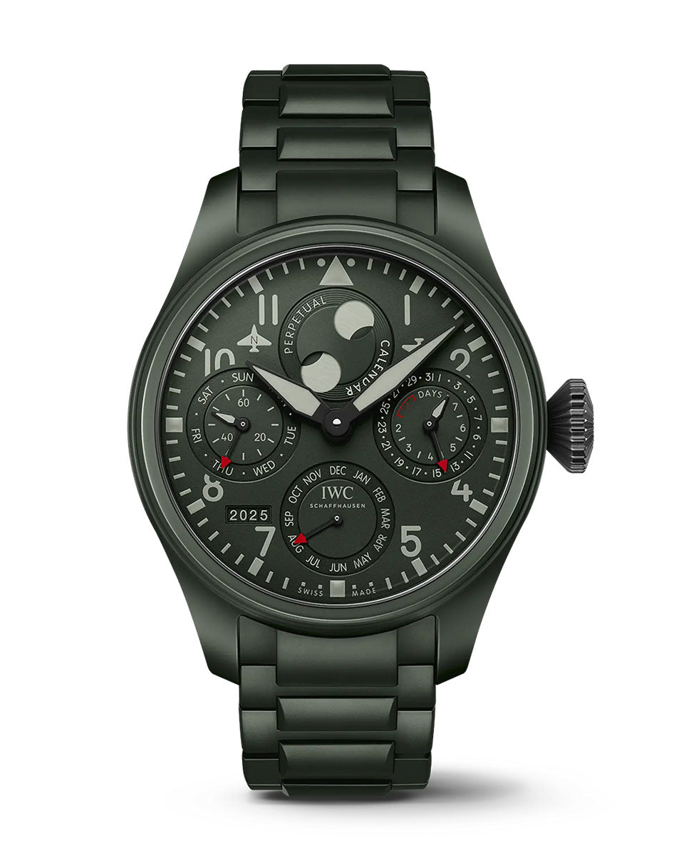 IWC Big Pilot’s Watch Perpetual Calendar TOP GUN Woodland