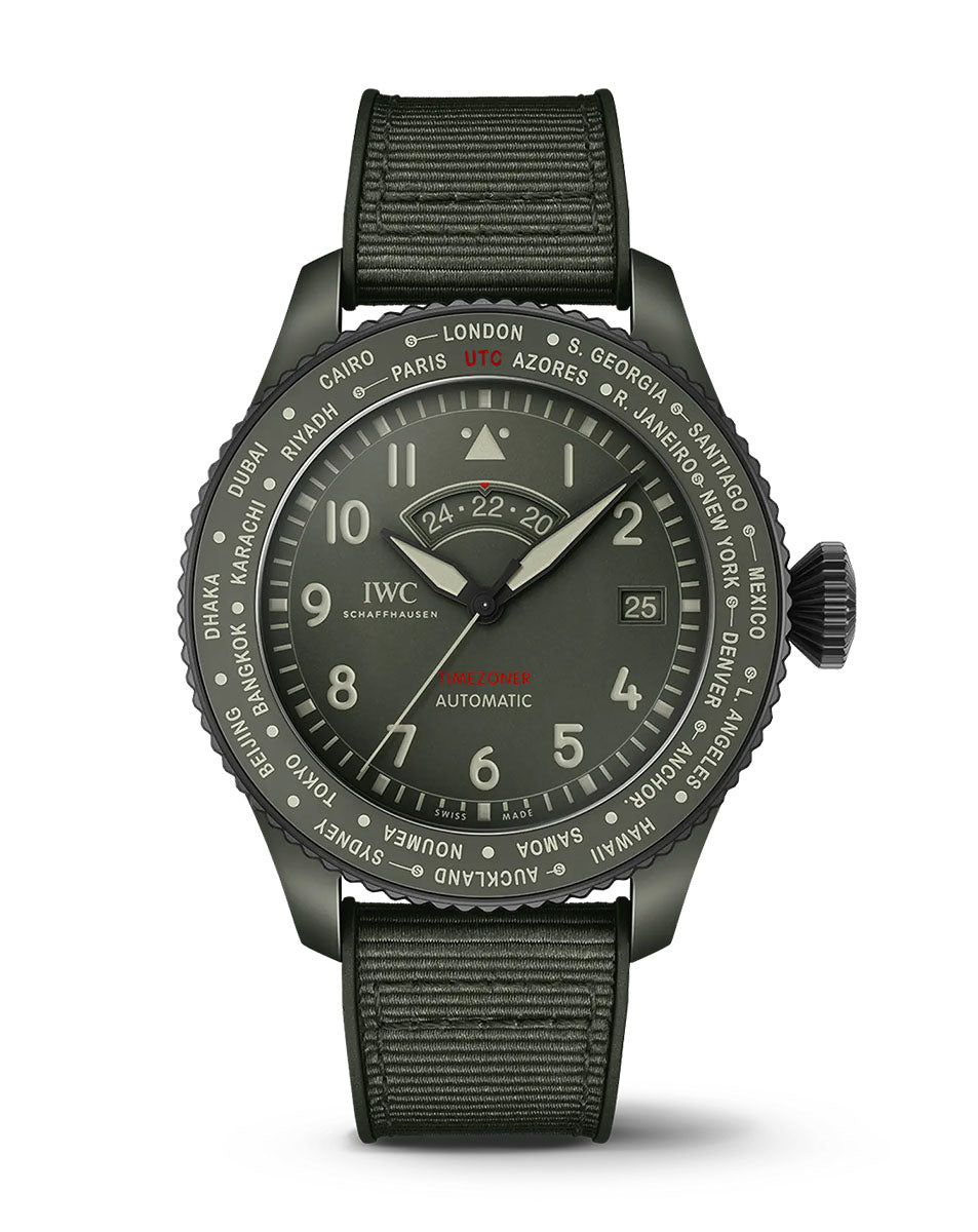 IWC Pilot’s Watch Timezoner TOP GUN Woodland