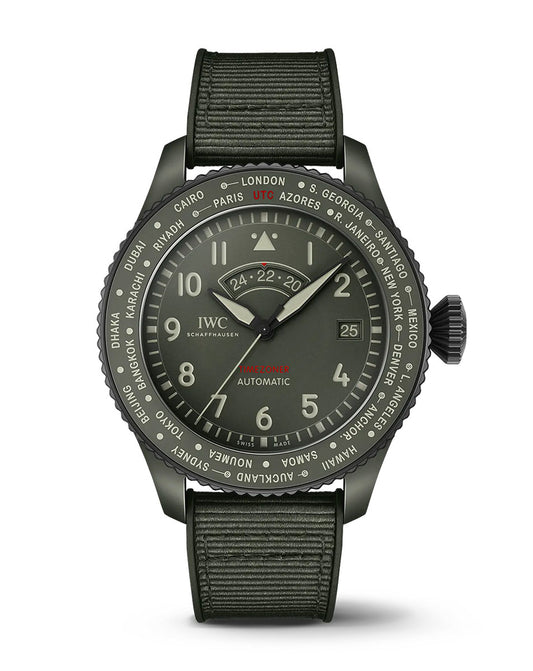 IWC Pilot’s Watch Timezoner TOP GUN Woodland