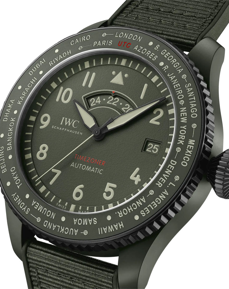 IWC Pilot’s Watch Timezoner TOP GUN Woodland