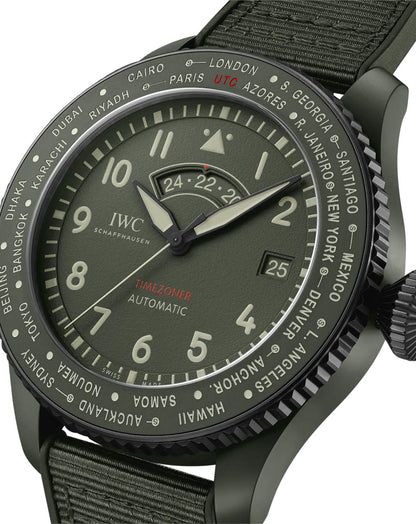 IWC Pilot’s Watch Timezoner TOP GUN Woodland